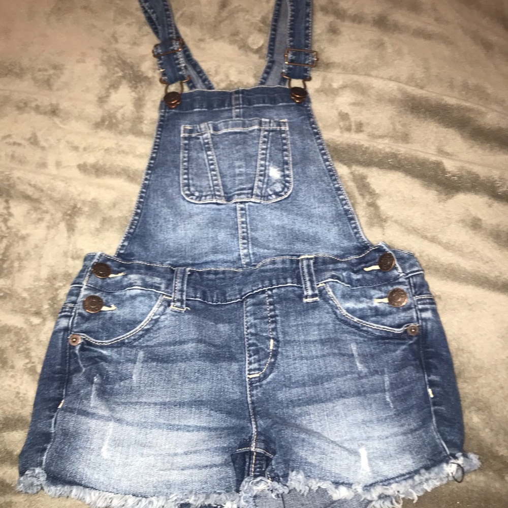 Justice Overall Shorts 10slim